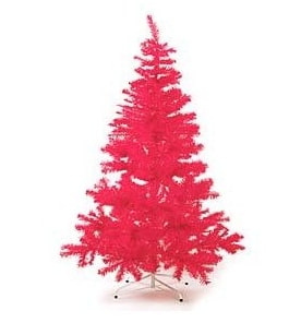 Ja ist denn schon Weihnachten? Weihnachtsbäume in pink, blau, weiß und mehr ab 7,85 € …