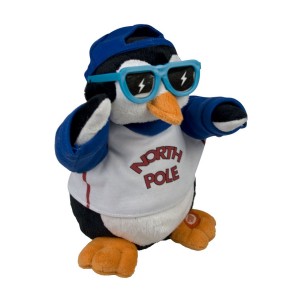 ice ice baby, singender pinguin, rap pinguin plüsch, plüschpinguin