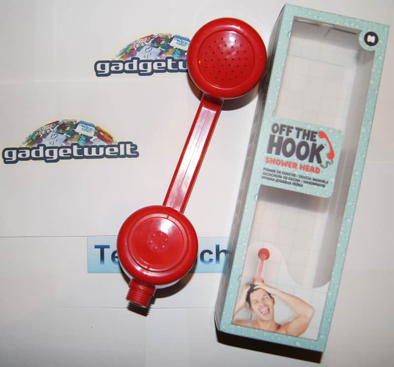 Duschtelefon, telefondusche, brausekopf Telefon, rotes Telefon