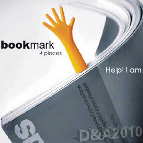 Preiskracher: 4 Stück Lesezeichen „Help Me!“ – Der Arm, der sich die richtige Buchseite merkt nur noch 1,04 € (0,26 €/Stück)…