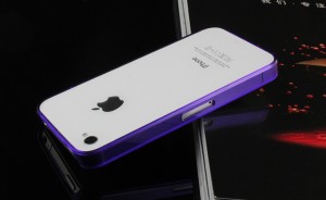 bumper lila iphone4