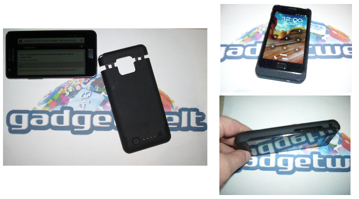 Gadgetwelt China Gadgets Gadget Test Testbericht Samsung S2 Akku Case Cover China günstig Schnäppchen
