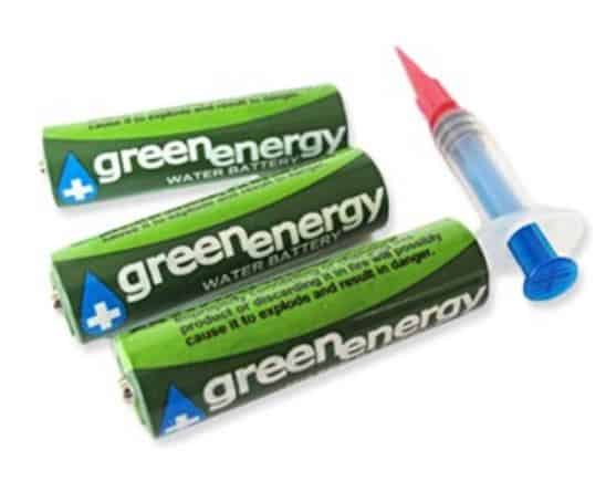green ernergy water battery Wasser Batterie günstig Gadget Gadgets