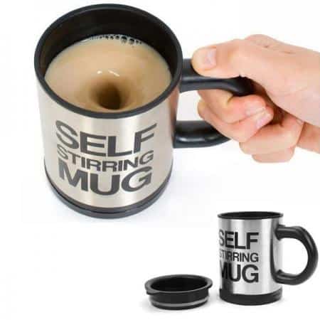 [UPDATE: günstiger!] Nur für Beamte? Der selbstrührende Kaffeebecher „Lazy Mug“ nur noch 6,41 € …