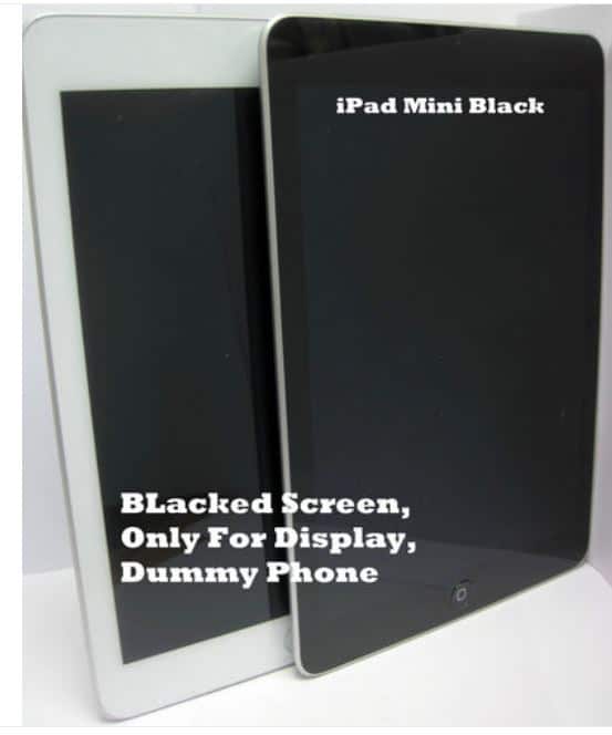 Ein iPad Mini für nur 8,99 Euro oder das iPhone 5 für 4,99 Euro (kostenloser Versand)? Macht euch keine Hoffnungen, es ist nur ein Dummy! ;-)
