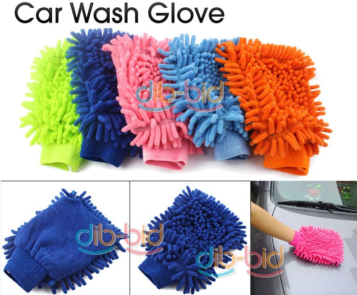 Schnäppchen: Nicht nur zum Auto polieren – Microfaser-Handschuh in verschiedenen Farben nur 0,73 Euro …