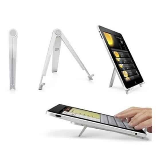 Kompakter Ständer aus Aluminium fürs iPad oder andere Tablets für nur 5,47 Euro (gratis Versand) aus China!