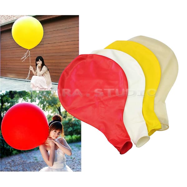 [Update: Doppelpack!] Riesen-Ballon mit ca. 90 cm Durchmesser für nur 68 Cent inkl. Versand!