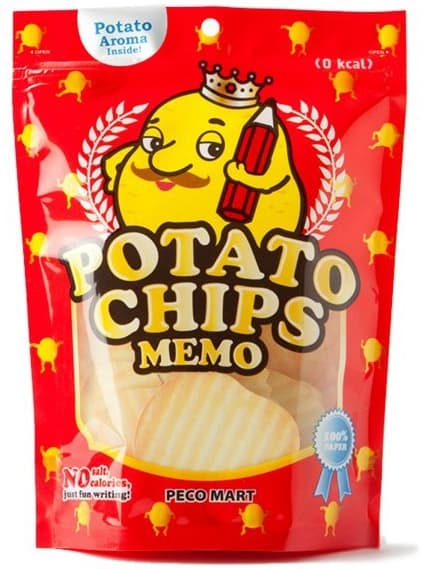 Notizzettel im Kartoffel-Chips Design nur 2,02 € …