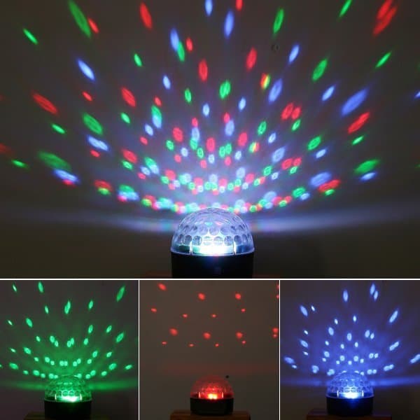 D.I.S.C.O.! Bunte Disco Effekte mit geräuschaktiven LEDs nur 15,84 € …