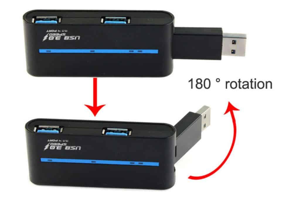 4 Port USB 3.0 Hub für nur 6,97 Euro (gratis Versand) aus China!