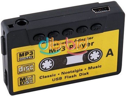Retro! Mini MP3-Player im Musik-Kassetten Design der 80er mit Farbwahl inkl. Headset und USB-Kabel nur 1,90 € …