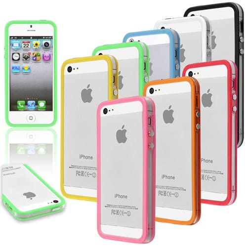 Wieder da! Noch günstiger und noch mehr Farben! Coole Silikon Bumper fürs iPhone 5 in 20 Farben nur 0,69 € …