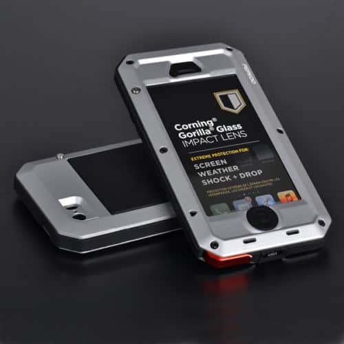 Damit wird das iPhone 5/5S zum Outdoor-Smartphone: Metall-Case mit Schnappverschluss nur 14,67 € …