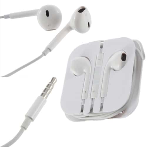 Wieder da zum Knallerpreis! Headset (ähnl. Earpods) mit Mikrofon und Lautstärkeregler für iPhone, iPad, Samsung, HTC u.a. nur noch 1,35 € …