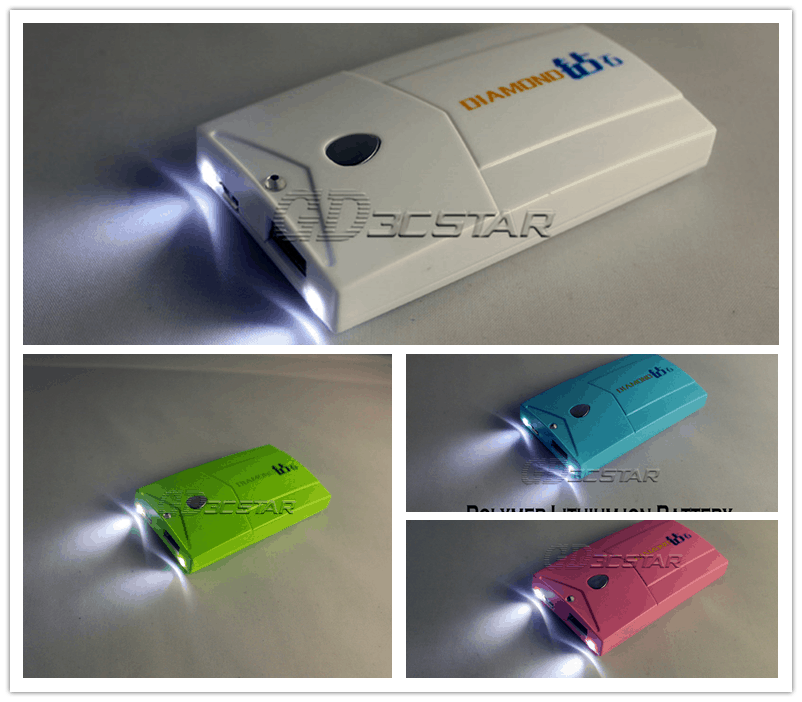 Taschenlampe + Powerbank mit 4200 mAh Li-Po für nur 6,47 Euro (gratis Versand) aus China!