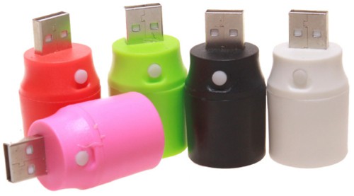 Wiederaufladbare USB Mini LED Leuchte mit Farbwahl nur 0,74 € …