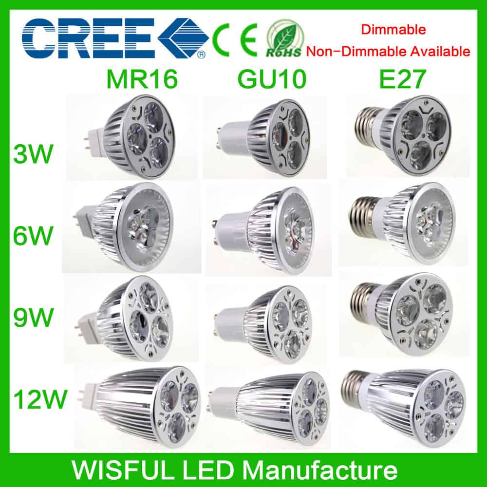 Starke LED Leuchtmittel mit bis zu 12 Watt, Lichtfarbe wählbar und auf Wunsch auch in dimmbar für maximal 5,96 Euro (gratis Versand) aus China!