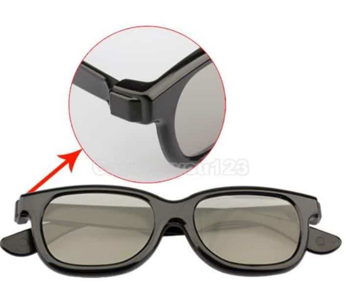 3D-Brille (Polarisationsbrille) für nur 78 Cent (gratis Versand) aus China!