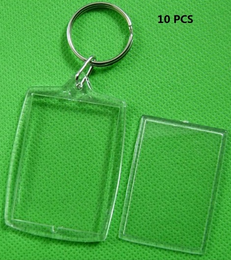 10 Stück Schlüsselanhänger für Fotos nur 2,31 € (0,23€/Stück) …