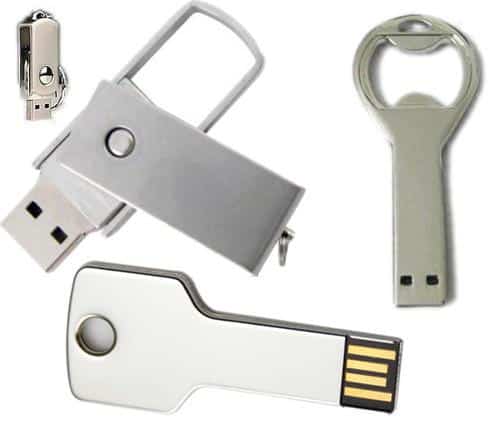 USB Sticks 4GB – 32GB in verschiedenen Designs als Schlüsselanhänger u.a. Flaschenöffner ab 4,73 € …