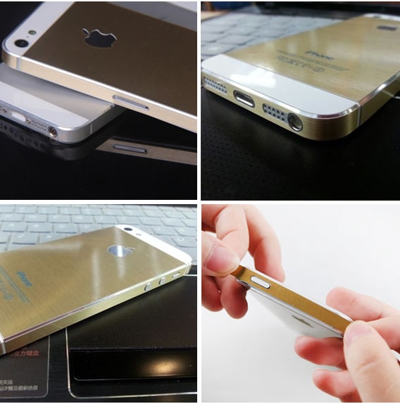 Full Body Protection: Goldenes iPhone 5/5S für 0,66 € …