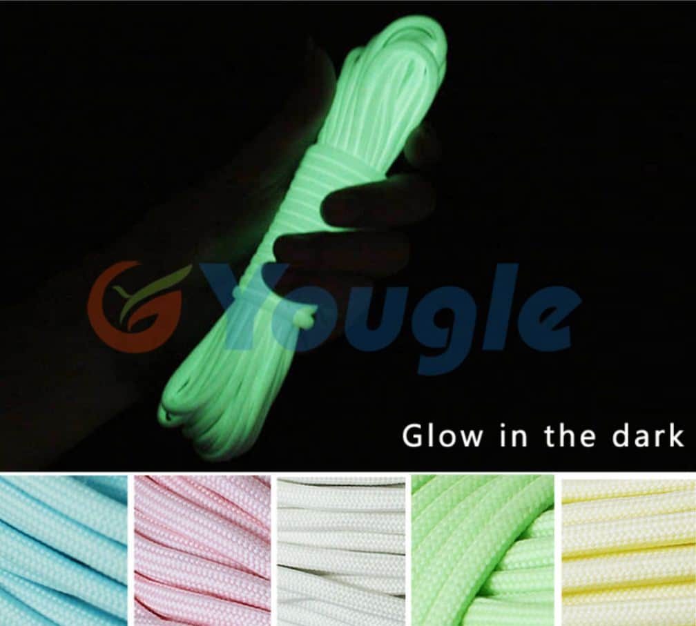 „Glow in the Dark“ Paracord in verschiedenen Farben! 30 Meter für nur 9,81 Euro (gratis Versand) aus China!