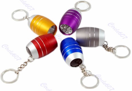 16er Bowling Pins LED Schlüsselanhänger Taschenlampe Kegeln Mitgebsel leucht