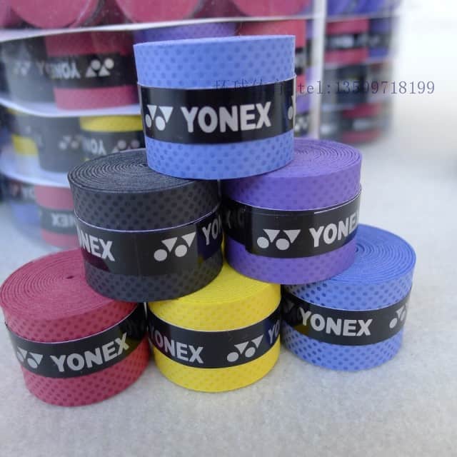 Im 10er Pack für nur 3,01 Euro (gratis Versand) gibt es Yonex Griffband für Tennisschläger oder Sqashschläger!