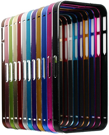 Alu Bumper fürs iPhone 5 / 5S mit Farbwahl nur 2,84 € …