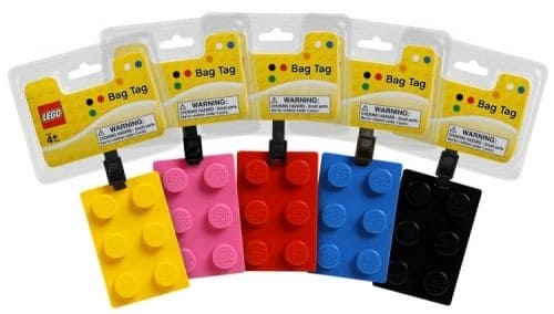 Nicht nur für Kids! ID Tags / Adressanhänger fürs Gepäck im Lego Design nur 5,41 € …