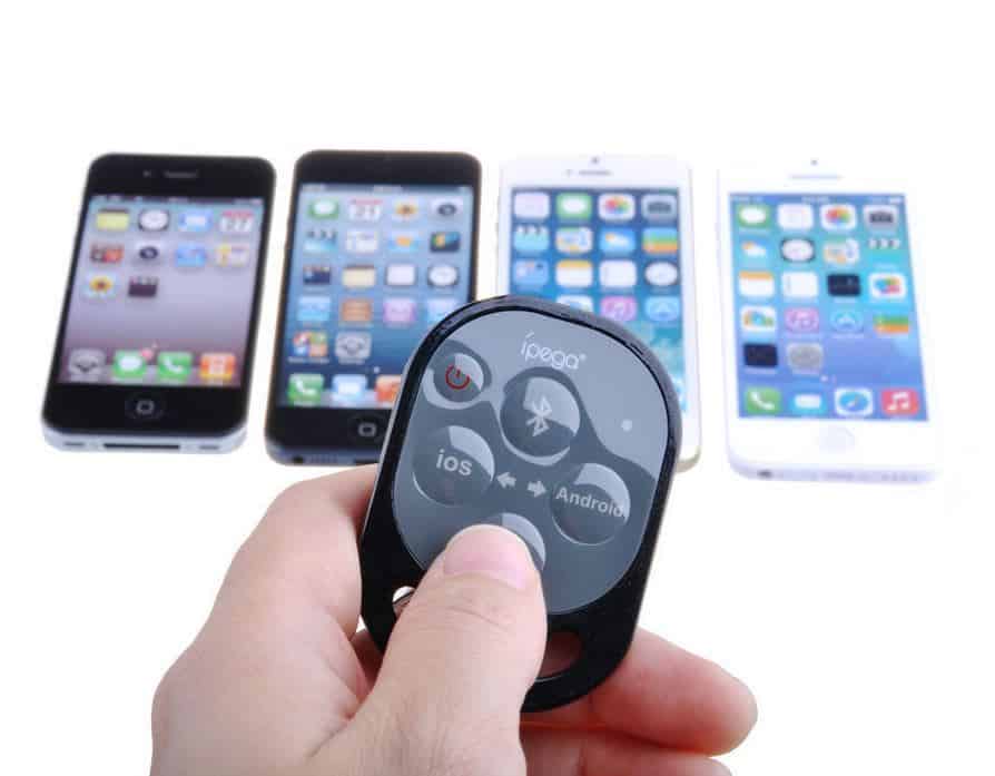 Bluetooth Foto-Fernauslöser für iPhone und Android! Fotos bis 10 Meter Entfernung auslösen!