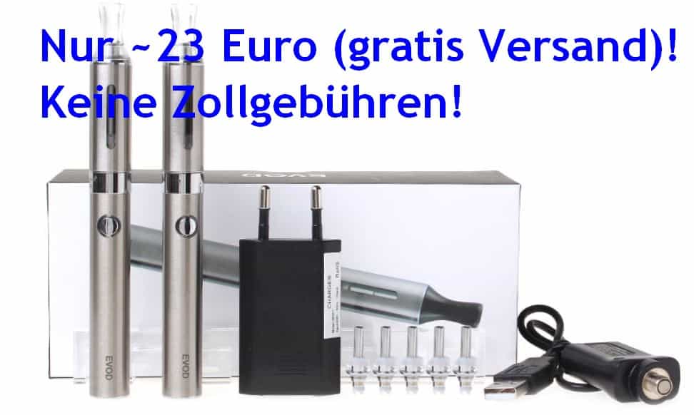 Kanger Tech EVOD als Komplettset 23,02 Euro inkl. Versand!