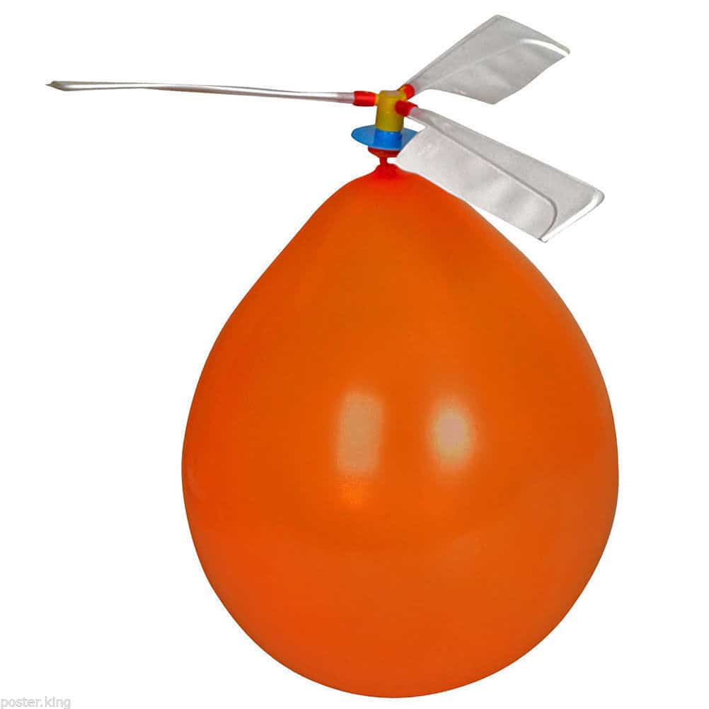 Geil! Der Luftballon-Hubschrauber für nur 73 Cent (gratis Versand)!