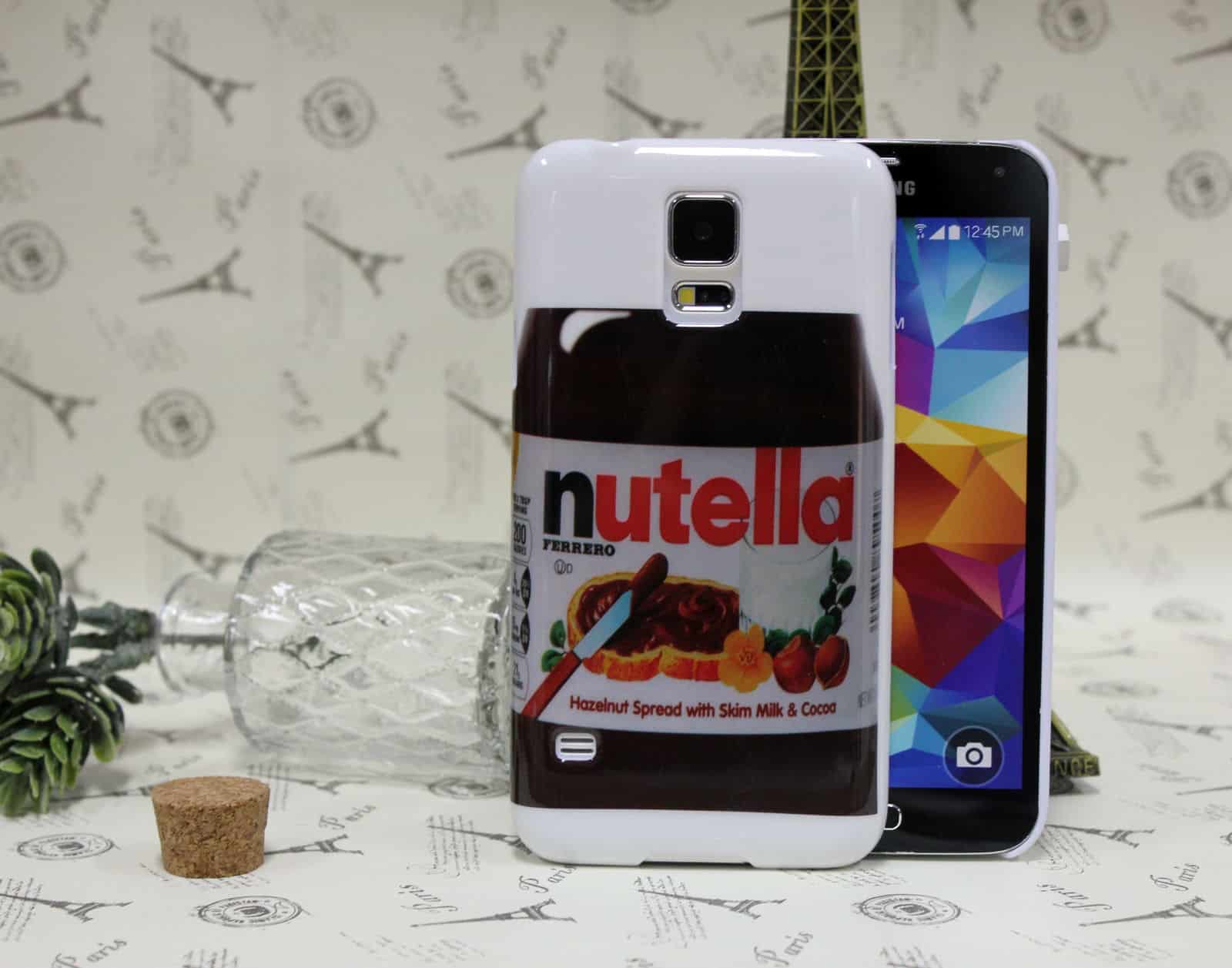 Nutella Smartphone? Das Cover für iPhones und das Samsung S5!