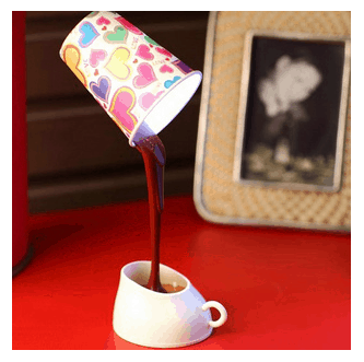 Die Nachttischlampe im Kaffeebecher-Design für ab nur 5,66 Euro (gratis Versand)!