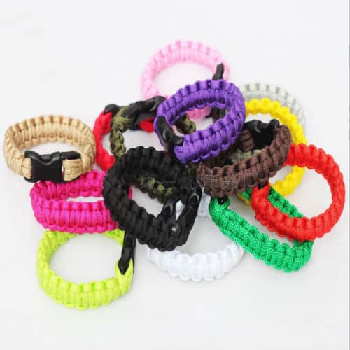 Paracord Armband in Wunschfarbe ab nur 88 Cent inkl. Versand aus China!