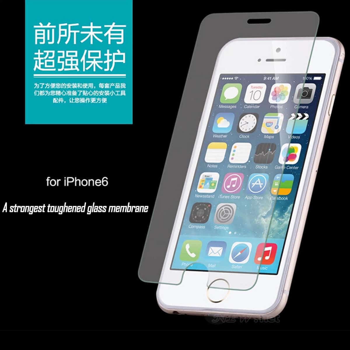 Screen Protector aus Echtglas (Tempered Glass) für iPhone 4, 5 und 6 und viele andere Marken ab nur 87 Cent (gratis Versand)!