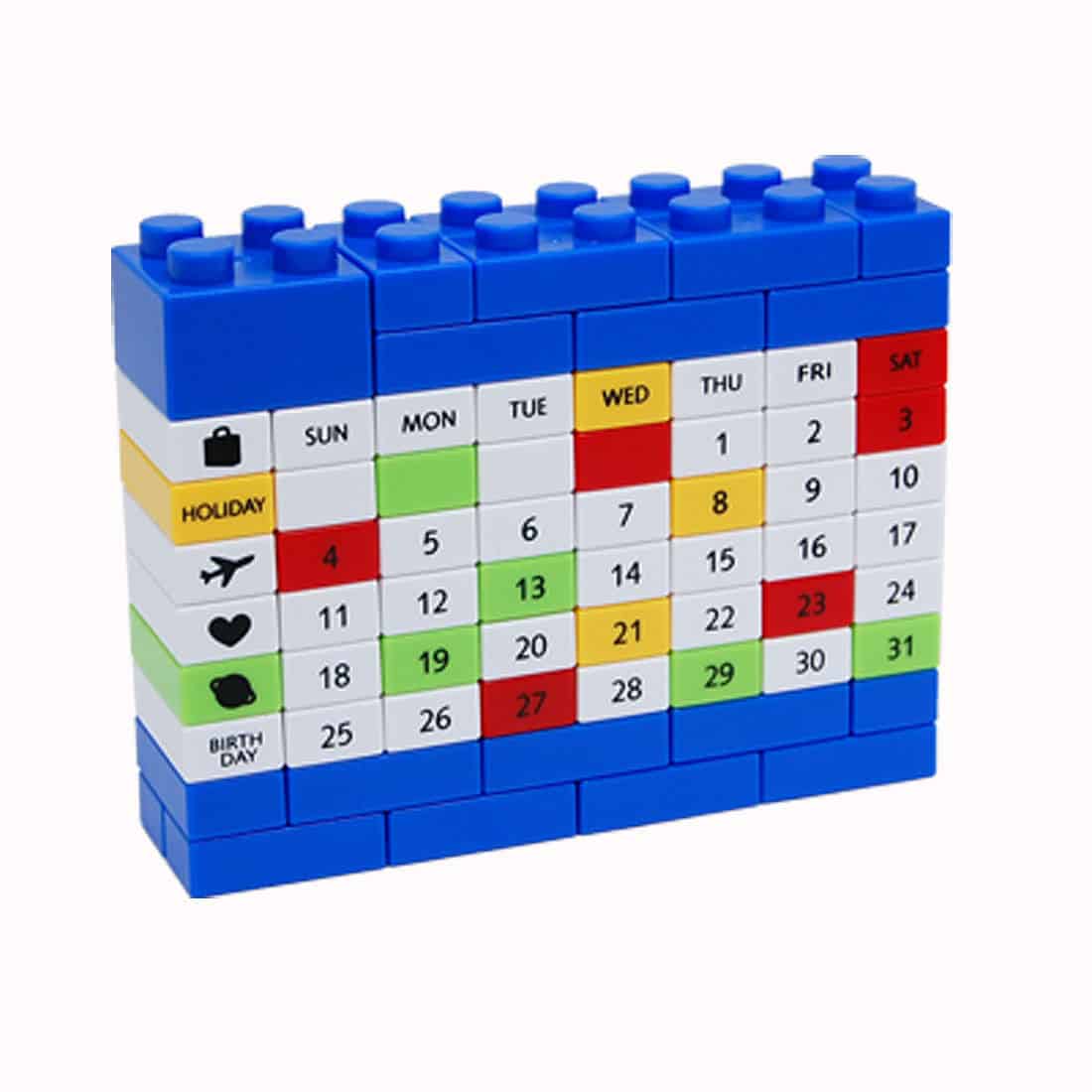 Der ewige Kalender für 7,39 Euro inkl. Versand in „Lego-Optik“! Es gibt Nachschub! ;-)