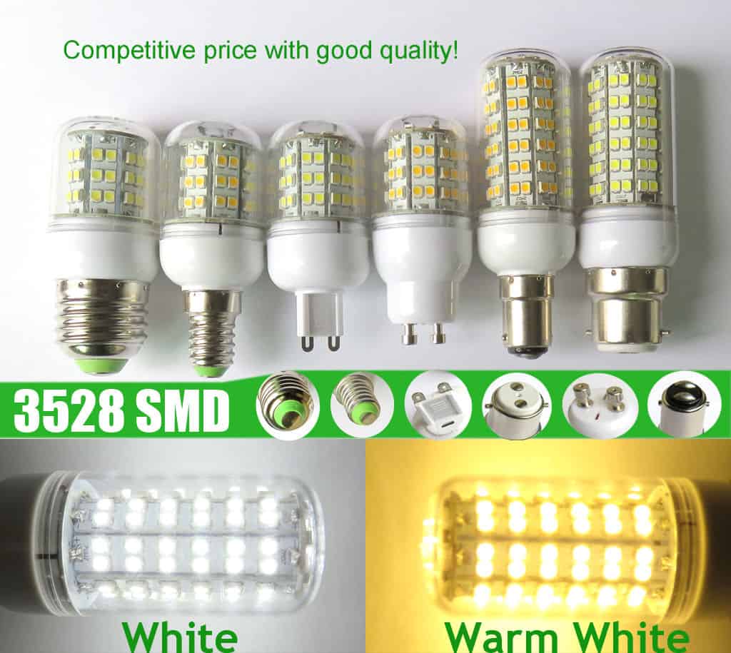 Günstige SMD (LED) Leuchtmittel für alle gängigen Fassungen!