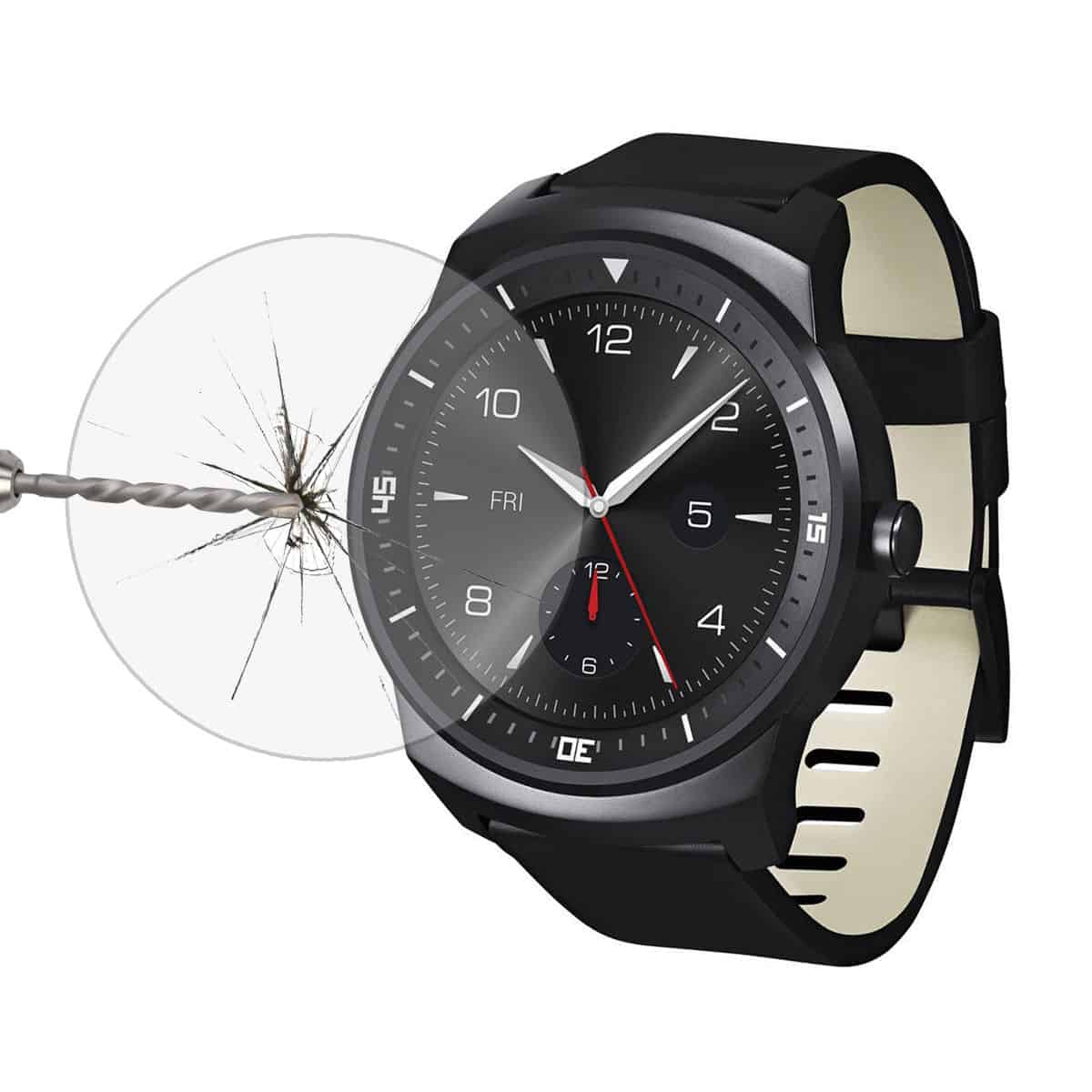 Schutzgläser aus gehärtetem Glas für die Smartwatch? Gibt es für LG G Watch R (4,01 Euro) oder Motorola Moto 360 (3,34 Euro) und der Versand ist kostenlos!