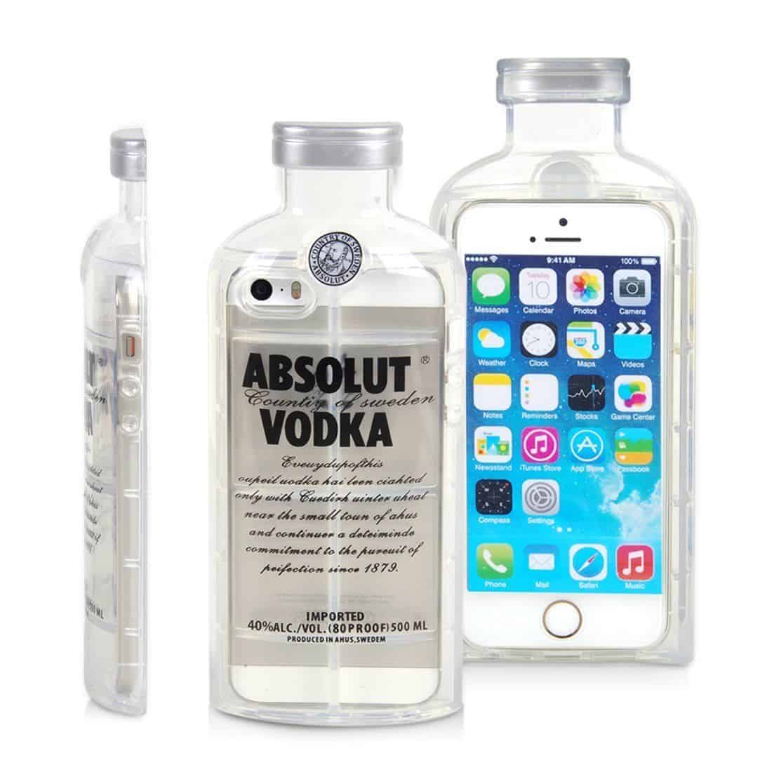 iPhone Absolut? Smartphone Hülle „Vodka“ fürs iPhone 5, 6 und Plus ab 2,23 Euro (gratis Versand)!