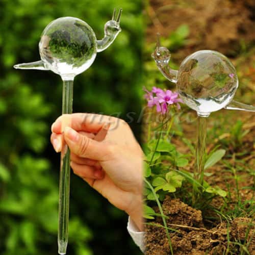 Ein hübsches Bewässerungs-Gadget für den Blumentopf!