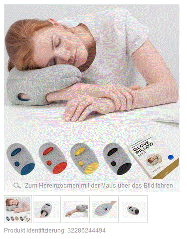 Das Kissen für „Armschläfer“! Das „Ostrich Glove“ polstert euren Arm!