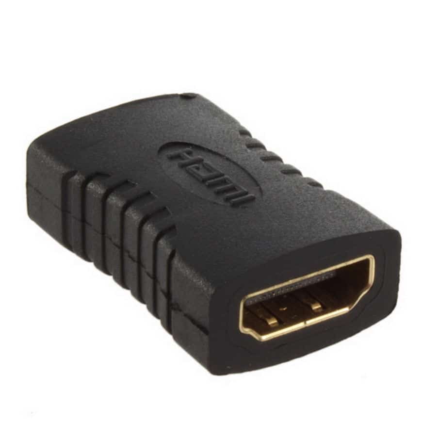 HDMI Kabel verlängern? Kupplung für nur 64 Cent (gratis Lieferung)!