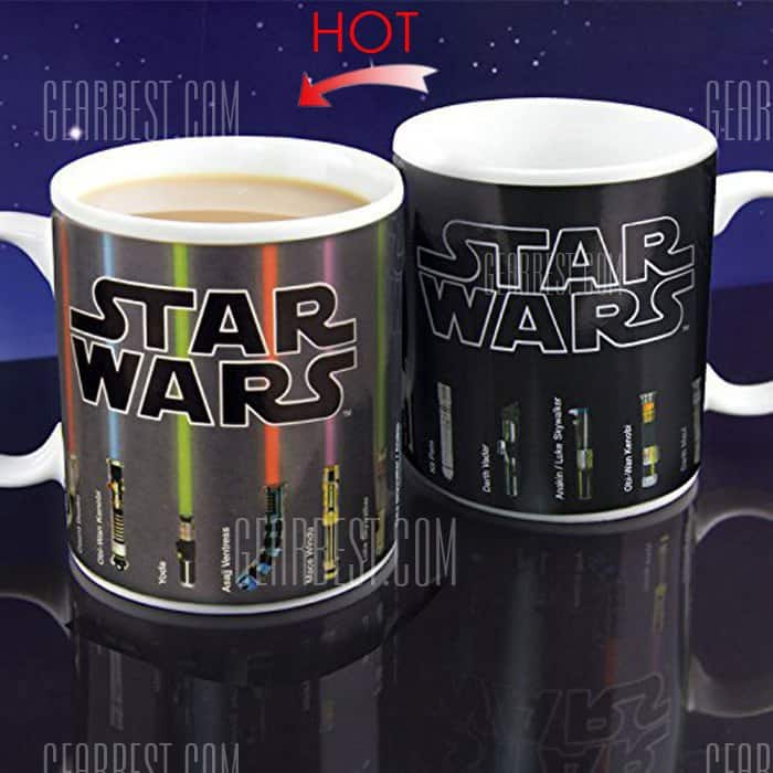 Sehr geil! Star Wars Tasse mit Farbwechsel!