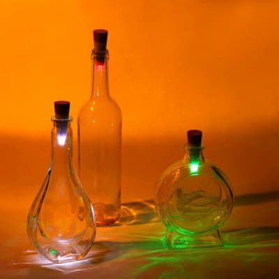Bottle Light? Die Deko-Beleuchtung für Flaschen mit eingebautem Akku (laden per USB)!