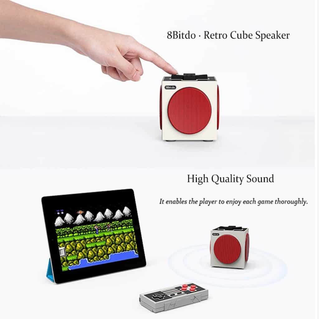 8Bitdo Cube, Bluetooth Lautsprecher, Box, 8Bitdo Cube, Retro Cube