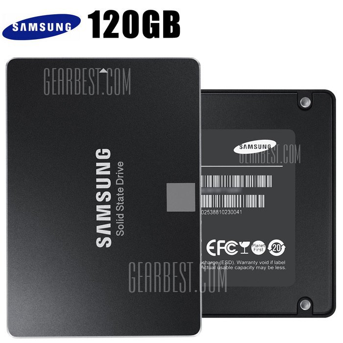 Original Samsung 850 EVO 120GB SSD für nur 55,26 Euro (gratis Versand + zollfrei aus der EU)!