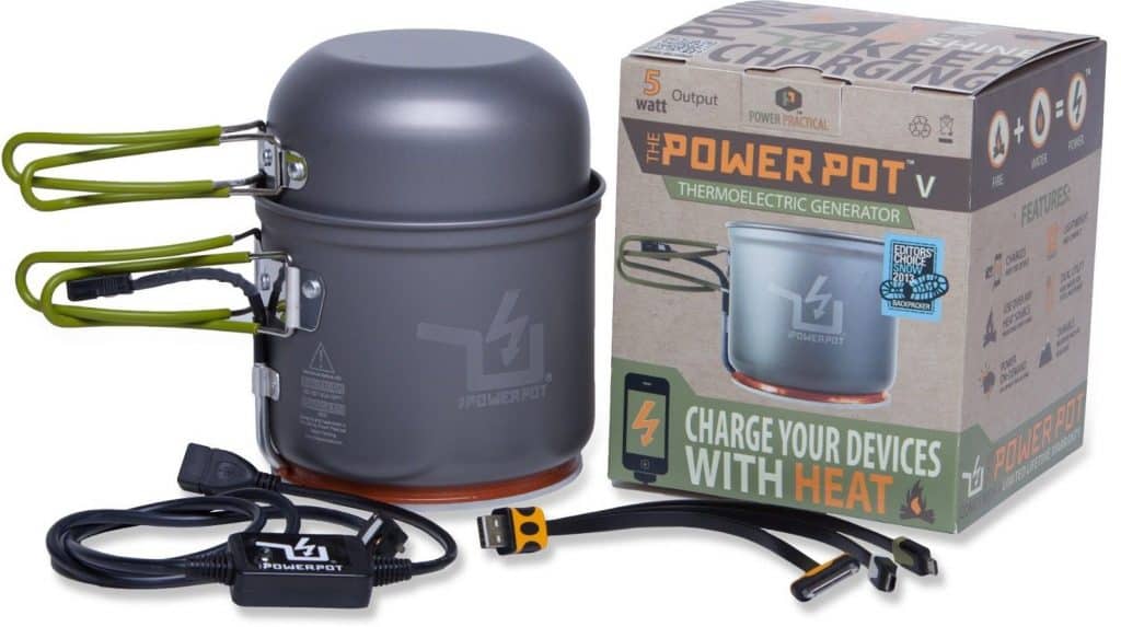 The Power Pot, Stromerzeuger, Generator Wärme